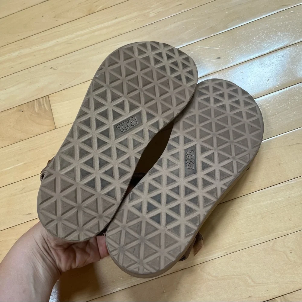 Teva Women's Tan Brown Sandals Size 9 SN 1003987 - Picture 4 of 5